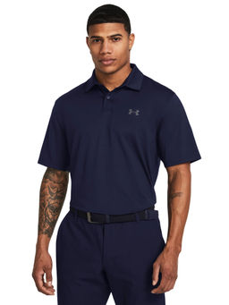 Under Armour - Men'S Navy Blue Polo T-Shirt