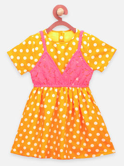 Lilpicks - Polka Lacy Dress