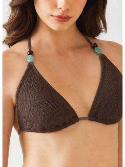 NEF'S Finds - Brown Tulum Bikini Top