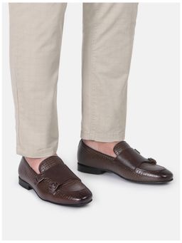 HATS OFF ACCESSORIES - Brown Solid-plain Loafers For Men
