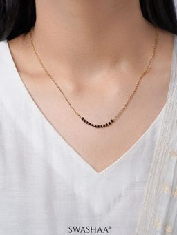 SWASHAA - Tushita 18K Gold Plated Mangalsutra