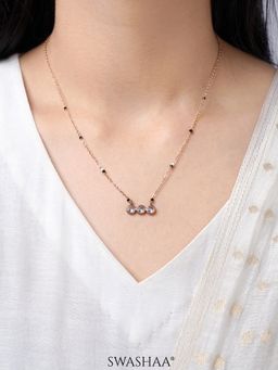 SWASHAA - Sarka White Plated Mangalsutra