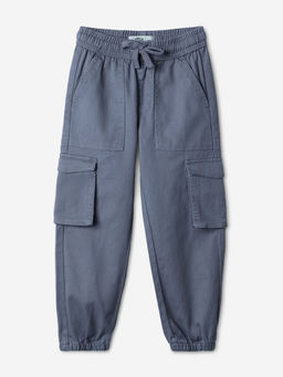 The Souled Store - Originals Slate Speedsters Girls Joggers-Grey