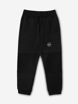 The Souled Store - Originals Cotton Raven Boys Joggers -Black