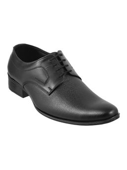 Mochi - Metro Mens Black Formal Lace-Ups ShoesMetro Men's Black Formal Shoes