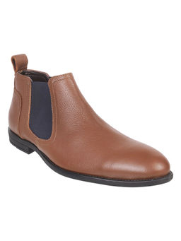 Metro - Brown Solid Boots