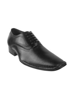 Mochi - Mens Black Formal Lace-Ups ShoesMochi Mens Black Formal Shoes