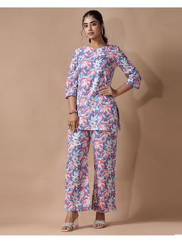 Gahan - Womens Multi-Color Floral Printed Co-Ord Set