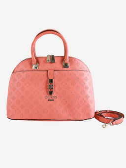 Guess - Pink Peony Classic Satchel