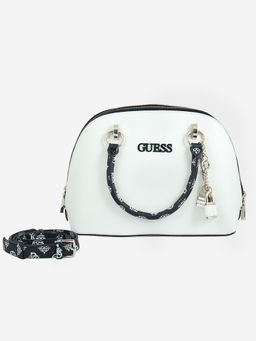 Guess - White South Bay Satchel