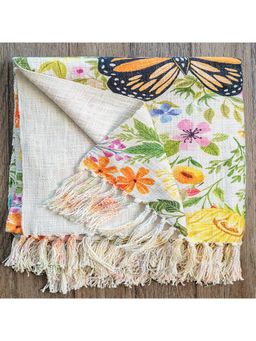 Happywagon - Butterfly & Flowers Throw