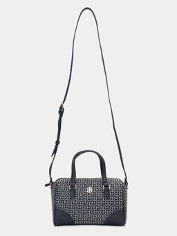 Tommy Hilfiger - Women Blue Polyester Sling Bag with Detachable Strap