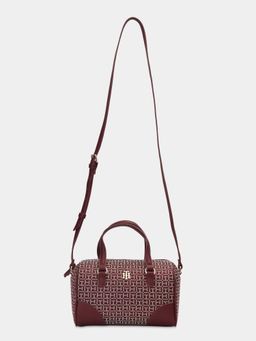 Tommy Hilfiger - Women Red Polyester Sling Bag with Detachable Strap