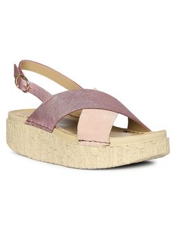 El Naturalista - Multi-Color Platform Pair Of Sandals