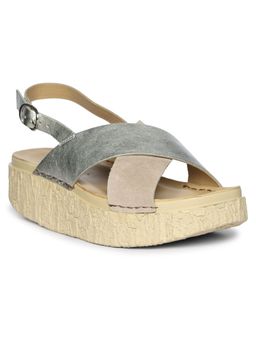 El Naturalista - Silver Platform Pair Of Sandals