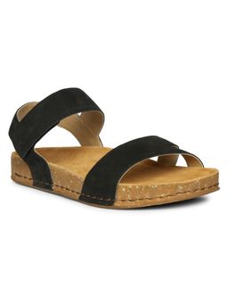 El Naturalista - Black Flatform Pair Of Sandals