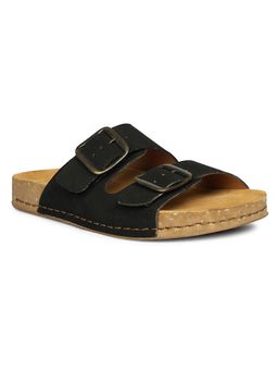 El Naturalista - Black Flatform Pair Of Sandals