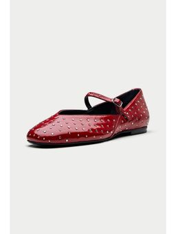 Oroh - Red Low Top Pair Of Ballerinas