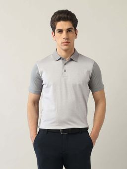 Arrow - Men's Colorblock Pure Cotton Polo T-Shirt