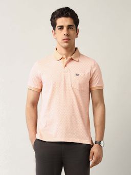 Arrow Sports - Men's Geometric Printed Spring Sorbet Polo T-Shirt