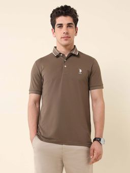 U.S. POLO ASSN. - Men's Solid Gentleman's Club Polo T-Shirt