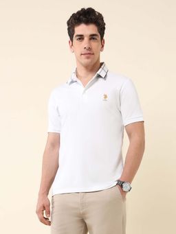 U.S. POLO ASSN. - Men's Solid Spring Fair Polo T-Shirt