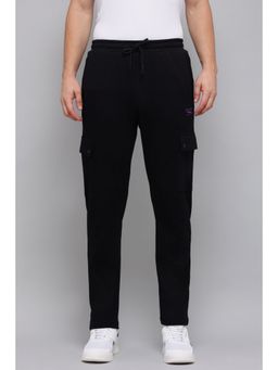 Reebok - Men Solid Black Trackpant
