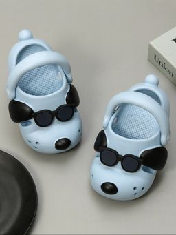 Yellow Bee - Stylish Sunglasses Puppy Design Cool Clogs for Boys- Blue