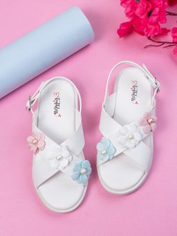 toothless - Girls White Fashion Sandals
