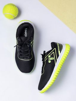 toothless - Boys Black & Neon Casual Sneakers