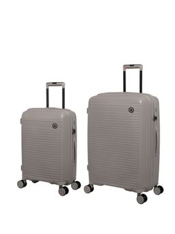 it luggage - Spontaneous Beige Set of 2 Expandable Hardsided TSA Luggage Trolley