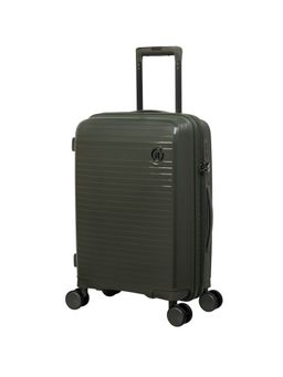 it luggage - Spontaneous Olive Cabin Expandable Hardsided Trolley Bag With TSA Lock