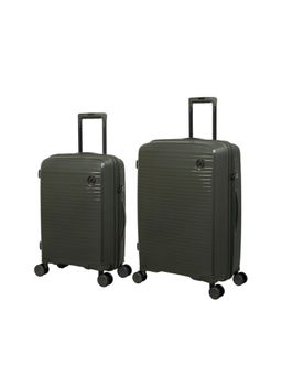 it luggage - Spontaneous Olive Set of 2 Expandable Hardsided TSA Luggage Trolley