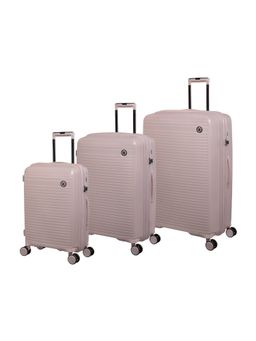 it luggage - Spontaneous Pink Set of 3 28-24-20 Inches Expandable Hardsided TSA Luggage Trolley