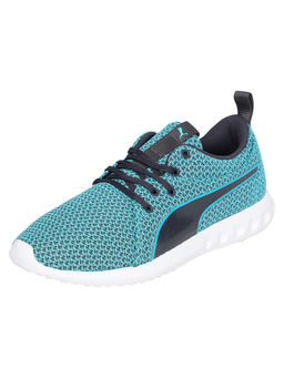 Puma - Turquoise Carson 2 Knit Sneakers