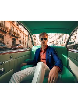 Simon Carter - Men Brown Printed Casual Shirt