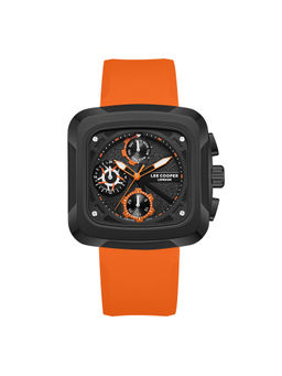 Lee Cooper - Multifunction Black Square Dial Mens Watch - LC08012.050 (M)