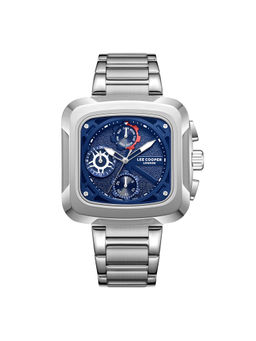 Lee Cooper - Multifunction Blue Square Dial Mens Watch - LC08013.390 (M)