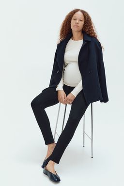 H&M - Women Black MAMA Jersey Jeggings