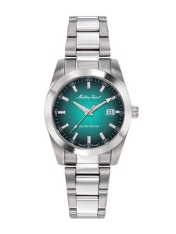 Mathey-Tissot - Women Mathy Sunray Green Dial Round Analog Watch - D451VEN (M)