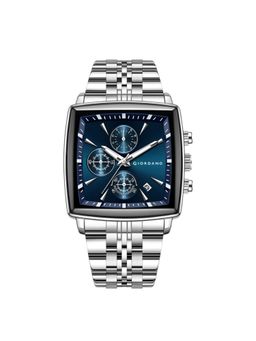 Giordano - Men Multi Function Blue Dial Square Analog Watch - GZ-50138 (M)
