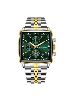 Giordano - Men Multi Function Green Dial Square Analog Watch - GZ-50138 (M)