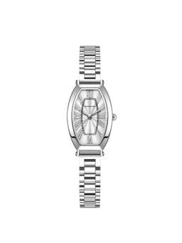 Giordano - Women Elegant Roman Numerals Silver Dial Oval Analog Watch - GZ-60100 (M)