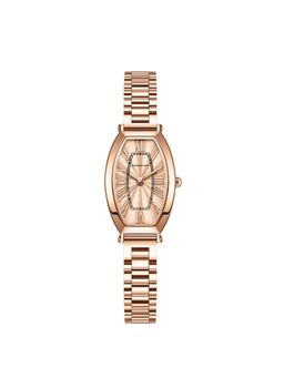 Giordano - Women Elegant Roman Numerals Rose Gold Dial Oval Analog Watch - GZ-60100 (M)