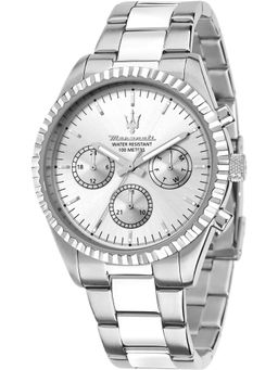 Maserati - Men Classic Silver Dial Round Analog Watch - R8853100041 (M)