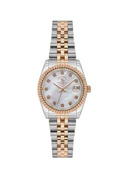 Santa Barbara Polo & Racquet Club - Women Quartz White Dial Round Analog Watch - SB.4.10016-6 (M)