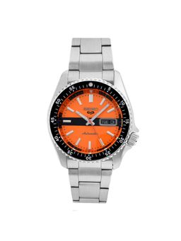 SEIKO - Men 5 Sports Orange Dial Round Analog Watch - SRPK11K1 (M)