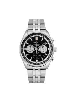 SEIKO - Men Quartz Chronograph Black Dial Round Analog Watch - SSB429P1 (M)