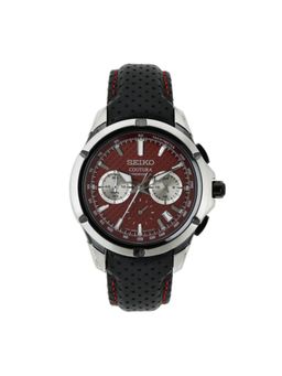 SEIKO - Men Quartz Chronograph Red Dial Round Analog Watch - SSB435P9 (M)
