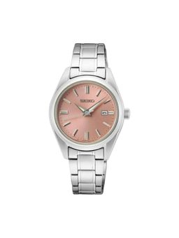 SEIKO - Women Solar Dress Pink Dial Round Analog Watch - SUR529P1 (M)